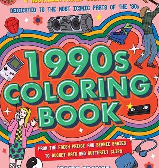 1990s Coloring Book: A Nostalgia-Packed Coloring Book Dedicated to the Most Iconic Parts of the 90s, from the Fresh Prince and Beanie Babie, The Online Sale