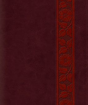 ESV Study Bible, Large Print (Trutone, Mahogany, Trellis Design, Indexed) Online Sale