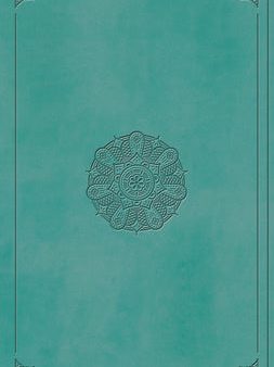 ESV Large Print Value Thinline Bible (Trutone, Turquoise, Emblem Design) Sale