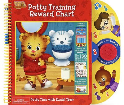 Daniel Tiger Potty Training Reward Chart Sale