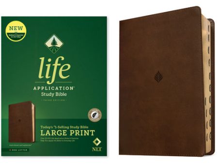 NLT Life Application Study Bible, Third Edition, Large Print (Leatherlike, Rustic Brown Leaf, Indexed, Red Letter) Online