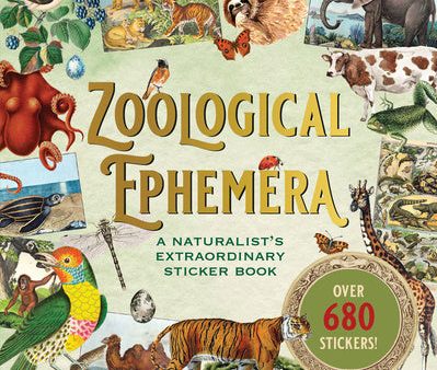 Zoological Ephemera Sticker Book (Over 750 Stickers!) Cheap